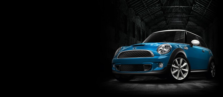 MINI Finance Offers. Blue Mini.