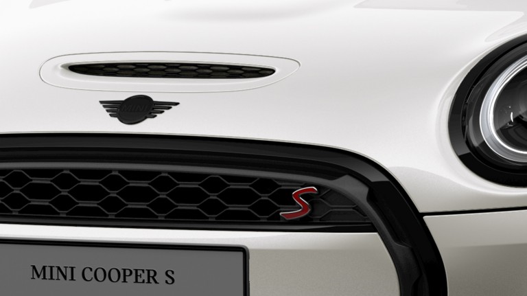 MINI 3 portes Cooper SE – extérieur – éléments piano black