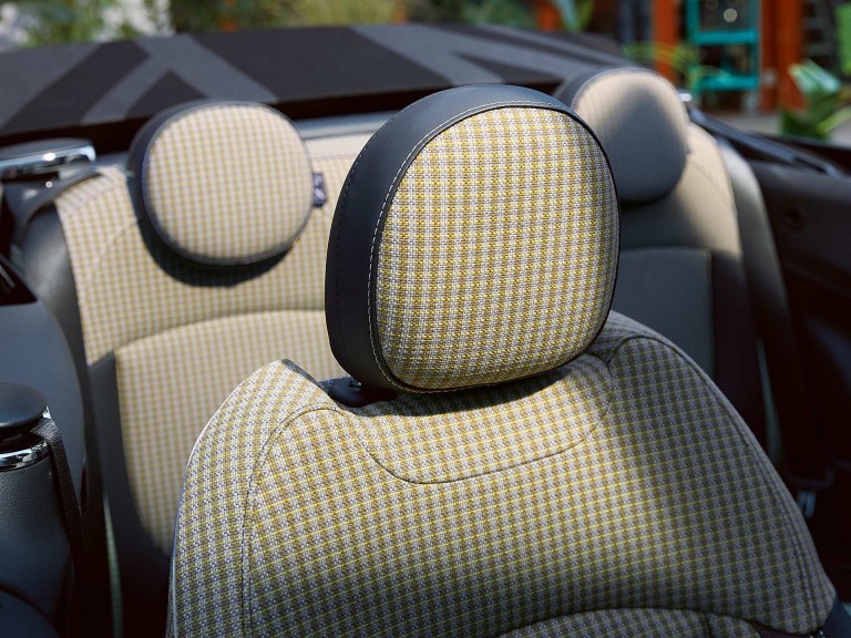 MINI Cabrio – intérieur – garniture de sièges